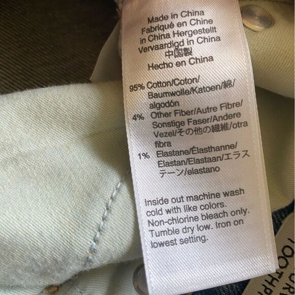 J. Crew High Rise Curvy Toothpick Jeans in Corn Fields Wash - Picture 4 of 7